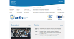 Desktop Screenshot of infoactis.es